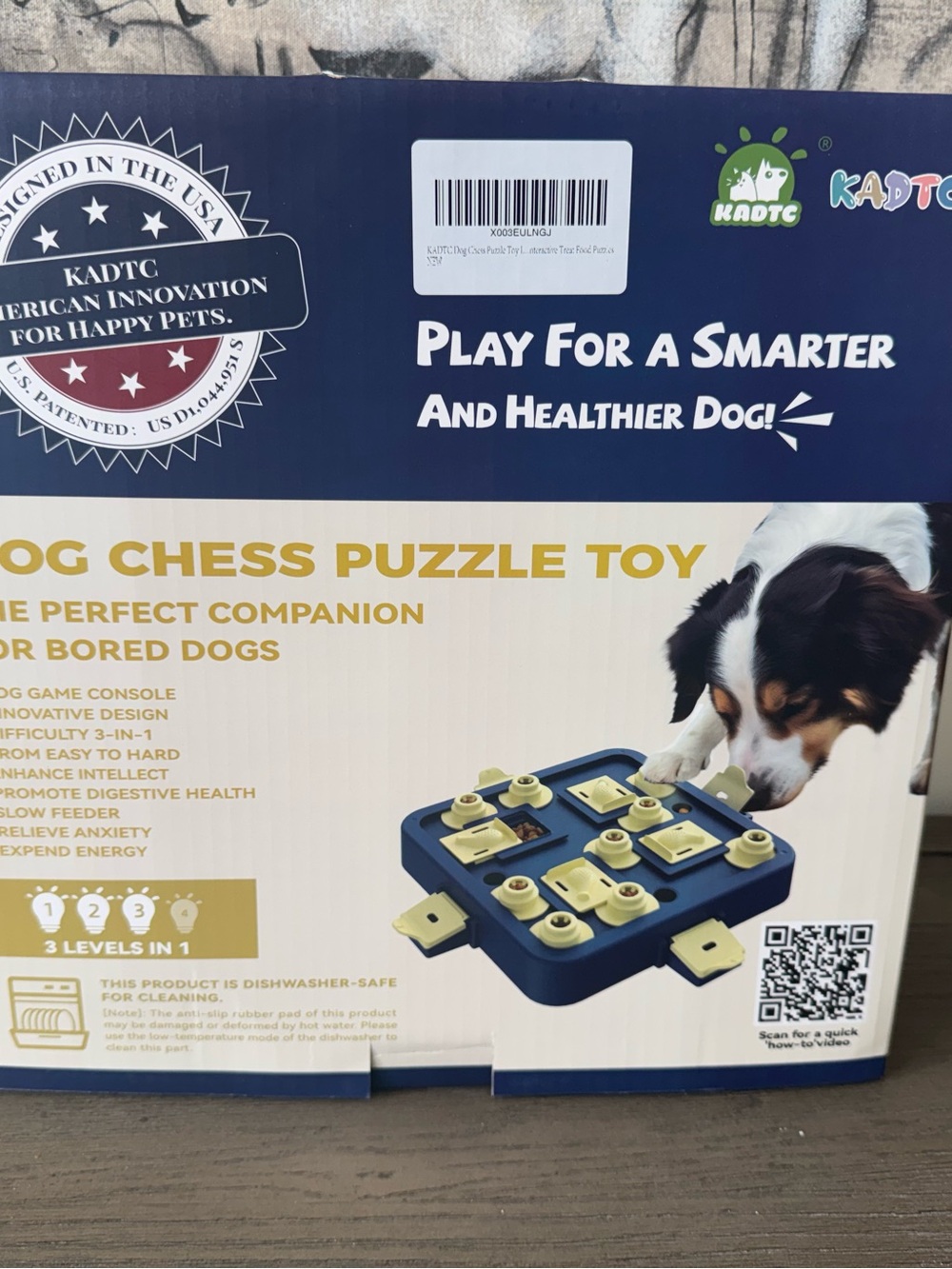 Dog Chess Puzzle Toy - New